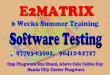 6 weeks summer training in software testing,ludhiana