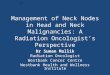 Management of neck: A radiation oncologist's perspective