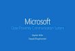 Microsoft - Close Proximity Communication System