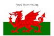 Food from wales