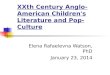Young learners. XXth Century Anglo-American Children's Literature and Pop-Culture. Part 2