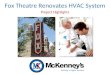 Fox Theatre Renovates HVAC System - McKenney’s Automation & Control Solutions