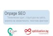 Onpage SEO and Hummingbird Google Update BGSite2013