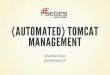 Automated Tomcat Management