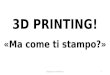3DPrinting Intro