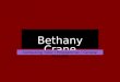 Bethany Crane - Resume