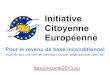 Initiative citoyenne européenne pour le revenu de base