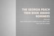 Georgia Peach Book Award Nominees 2014 2015