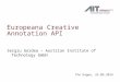 Europeana Creative: Annotation api