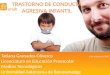 TRASTORNO DE COMPORTAMIENTO AGRESIVO INFANTIL