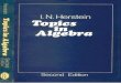 I. n. herstein topics in algebra, 2nd edition (1975) (wiley international editions)-john wiley and sons (wie) (1975)
