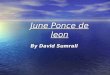 June ponce de leon