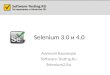 °¸¼ ±ƒ´µ‚ Selenium 3.0 ¸ Selenium 4.0