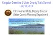 Kingston Greenline & Ulster County Trails Summit - Ulster County Planning