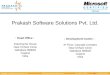 Prakash Software Solutions Pvt. Ltd