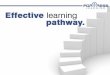 Effective learning pathway