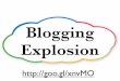 Blogging Explosion NZ GAFE Summit