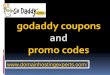 Godaddy coupon and godaddy promo code