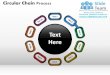 Circular chain process powerpoint slides ppt templates