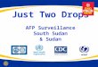 Afp surveillance   polio - sudan