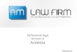 Professional Legal Services and Attorneys in Armenia