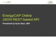 EnergyCAP Online JSON REST-based API