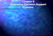 CH8, Enterprise DSS Notes