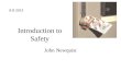 General Industry Introduction to OSHA Safety