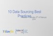 Data Sourcing Best Practices for Reporting (Webinar slides)