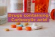 Drugs containing carboxylic acid (2)