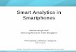 The Fifth Elephant - 2013 Talk - "Smart Analytics in Smartphones"