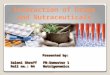 Interaction of drugs and nutraceuticals