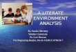 Class 6706   a literate environment analysis