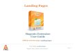 Landing Pages: Magento Extension by Amasty. User guide