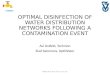 OPTIMAL DISINFECTION OF WATER DISTRIBUTION NETWORKS FOLLOWING A CONTAMINATION EVENT