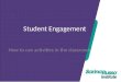 Student engagement presentation cj