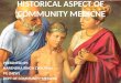 History of community medicine complete