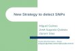 New Strategy to detect SNPs