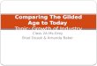 Comparing the Gilded Age to Today