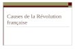 Révolution française causes