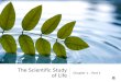 Bio 101   chapter 1- the scientific study of life part 1 narrated