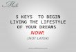 5 Keys to Unlock Your Dreams by Life Coach & Author Malti Bhojwani Key 1 -  SEE