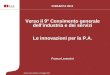 F. Lorenzini - Verso il 9° Censimento generale dell’industria e dei servizi   Le innovazioni per la P.A
