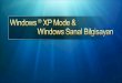 Windows Xp Mode Sunum