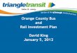 Presentation to EDPP by Triangle Transit