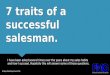 7 traits of a successful salesman
