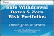 Safe Withdrawal Rates and Zero-Risk Portfolios 2012-12