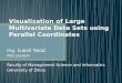 Visualization of Large Multivariate Data Sets using Parallel Coordinates