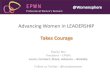 Advancing Women in Leadership Takes Courage