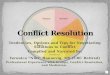 Integrity - Conflict Resolution